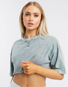 Maicë Super Crop - in washed mint