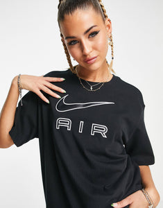 Nike Air logo oversized boyfriend black