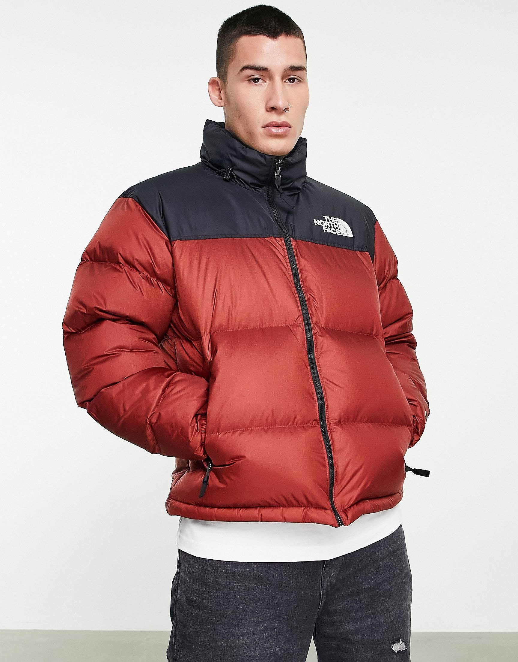 The North Face Nuptse burgundy