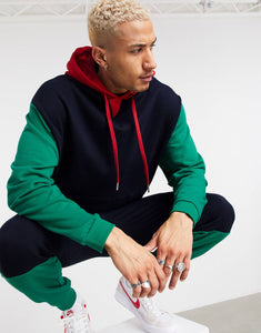 Co-ord oversized tracksuit collegiate