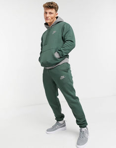 Nike Club tracksuit set in khaki