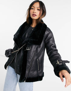 River Island faux jacket