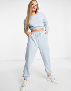 South Beach oversized co-ord blue