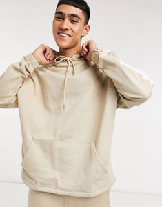 Tracksuit oversized in beige