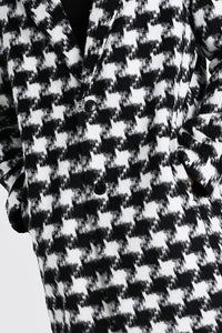 Houndstooth  Overcoat