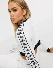 Load image into Gallery viewer, Bluzë Kappa cropped - White
