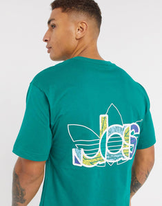 Maicë adidas Originals large logo - Green