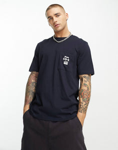 BOSS Orange TeeVibes fit t-shirt navy