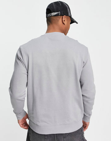 Hugo Duragol sweatshirt red logo in grey