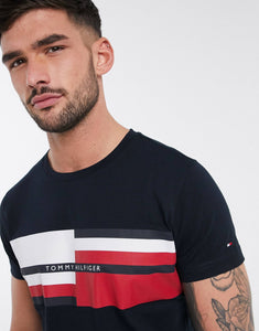 Maicë Tommy Hilfiger abstract - Sky navy