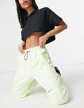 Load image into Gallery viewer, Nike Swoosh woven Neon yellow