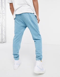 Nike Just Do It washed joggers blue