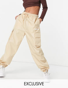 Ellesse woven pant trousers camel