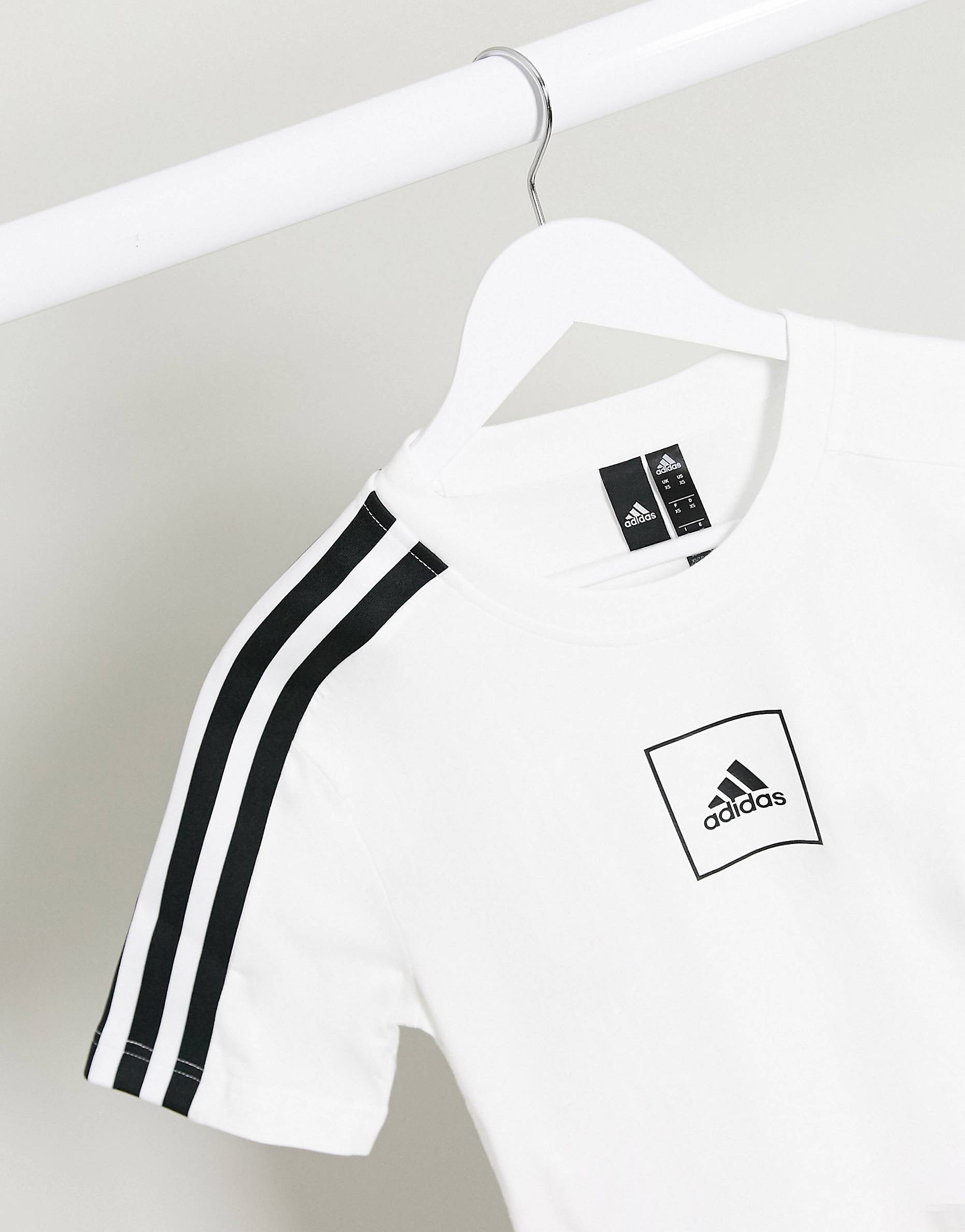 Maic adidas 3 stripe - White