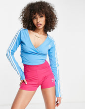 Load image into Gallery viewer, adidas Originals cropped top sky blue