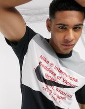 Load image into Gallery viewer, Maicë Nike Swoosh colourblock - white/black/grey