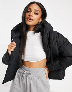 AX Paris cropped chunky puffer