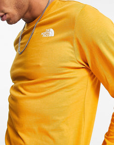 The North Face Redbox t-shirt yellow