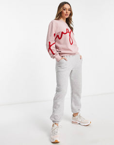 HUGO Diraffe sweatshirt pink