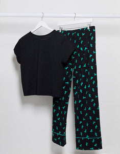 Pyjama Set - Loungeable cactus print