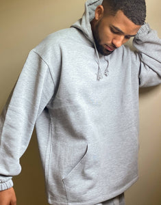 Tracksuit oversized - Grey Marl