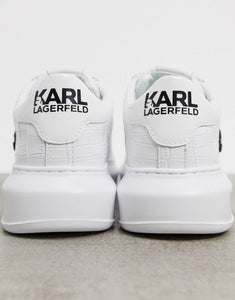 Karl Lagerfeld exclusive in white croc