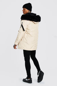 MA1 Parka with Faux Fur Hood