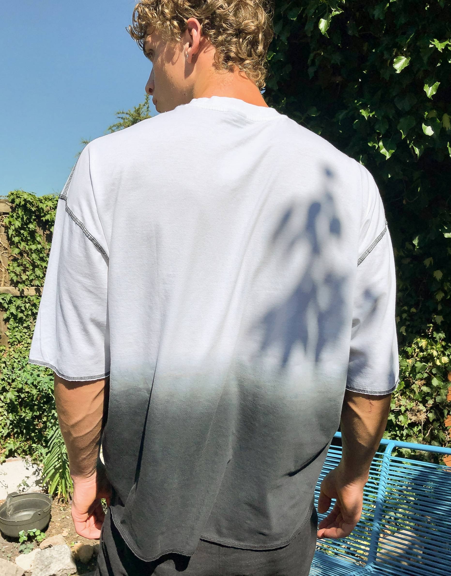 Maicë Organic oversized Dip dye