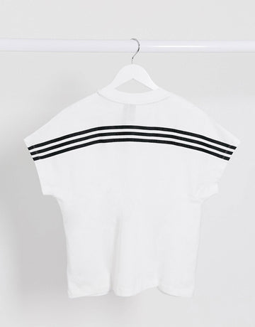 Maicë adidas boxy - White
