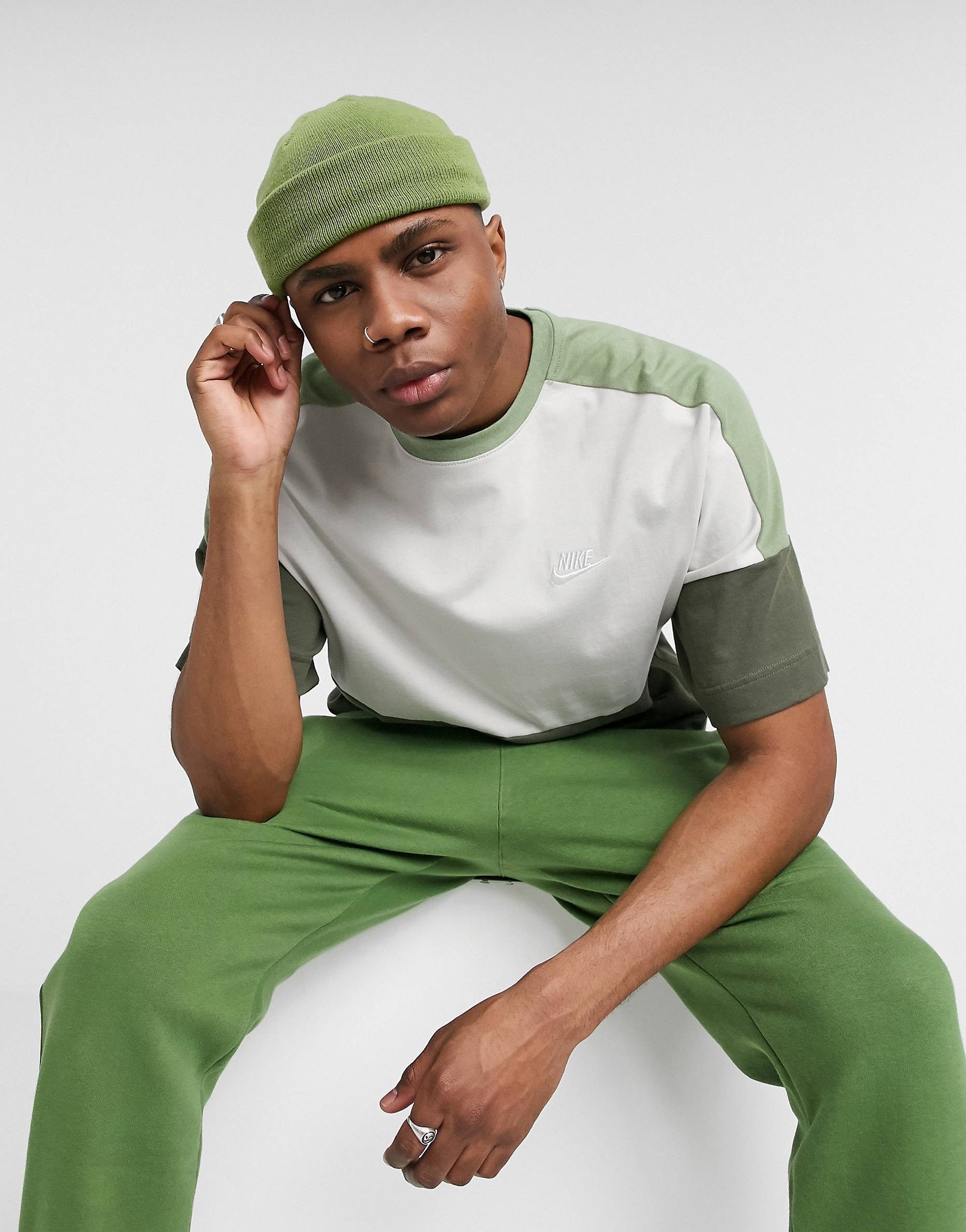 Maic Nike colourblock - Khaki