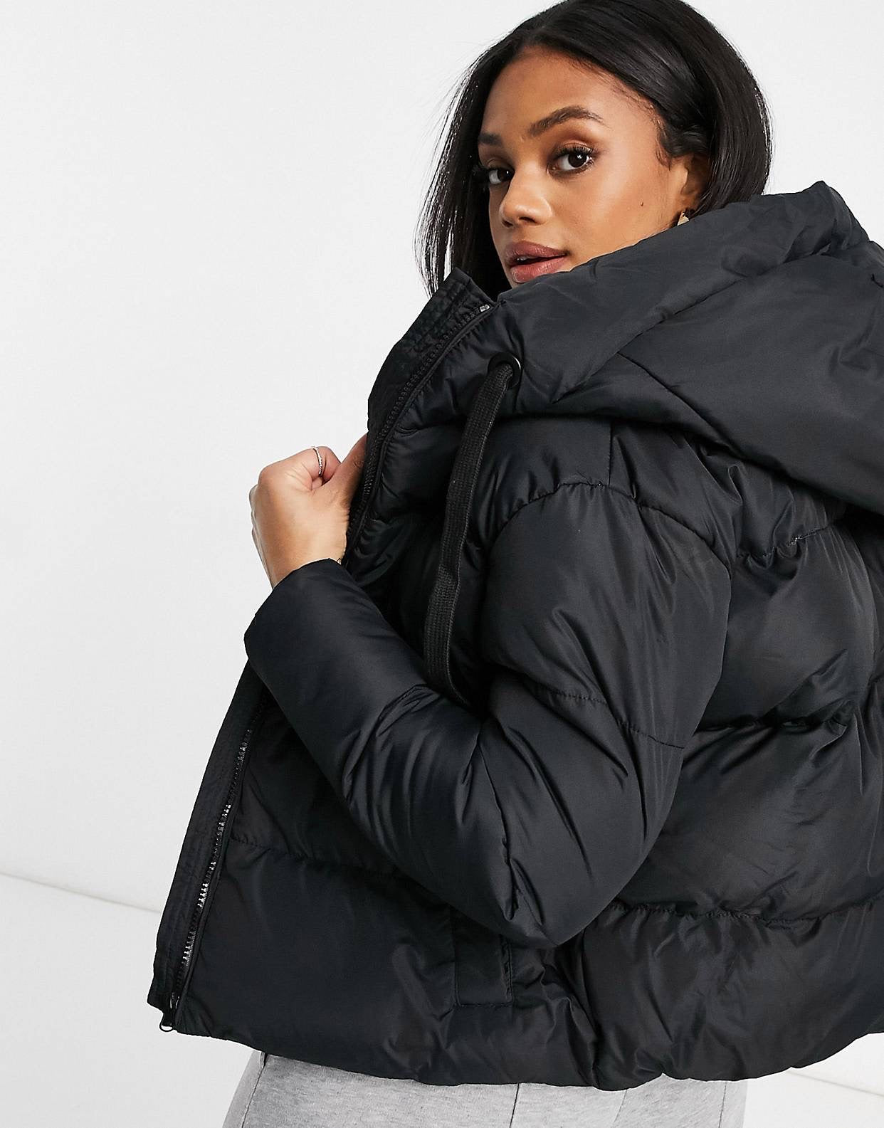 AX Paris cropped chunky puffer