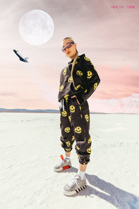 All Over Spray Face Print Tracksuit