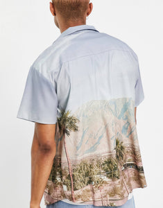 Mennace shirt all over desert print