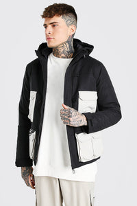 Multi Pocket Parka