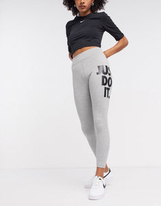 Nike High Just Do It - Leggings in grey