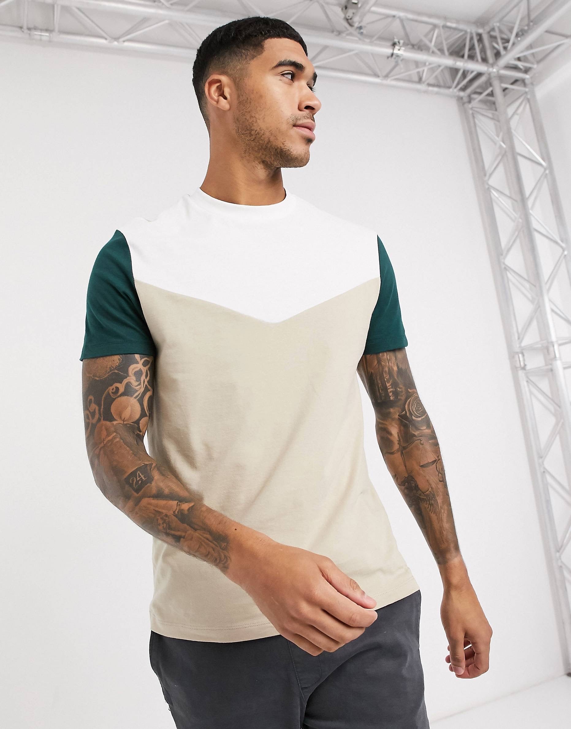 Maic Chevron in Beige