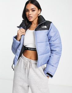 The North Face jacket blue