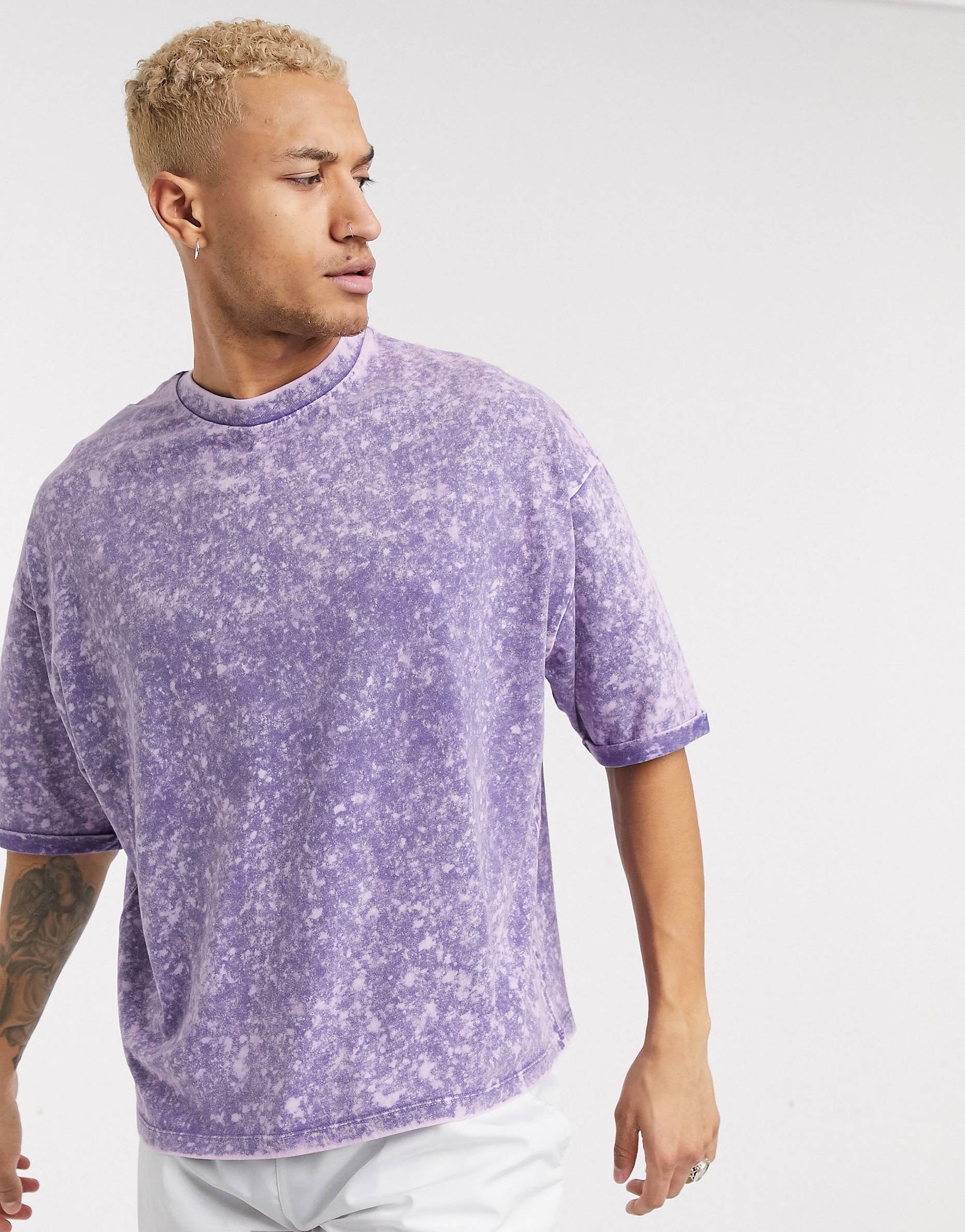 Maicë Purple tie dye - Oversized