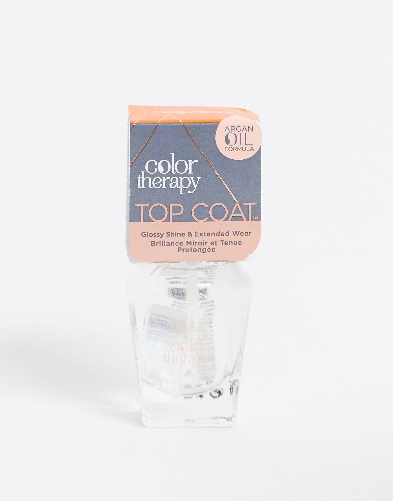Sally Hansen Colour Therapy Top Coat Nail Polish with Argan oil