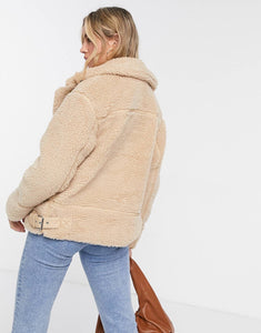 New Look teddy jacket - Camel