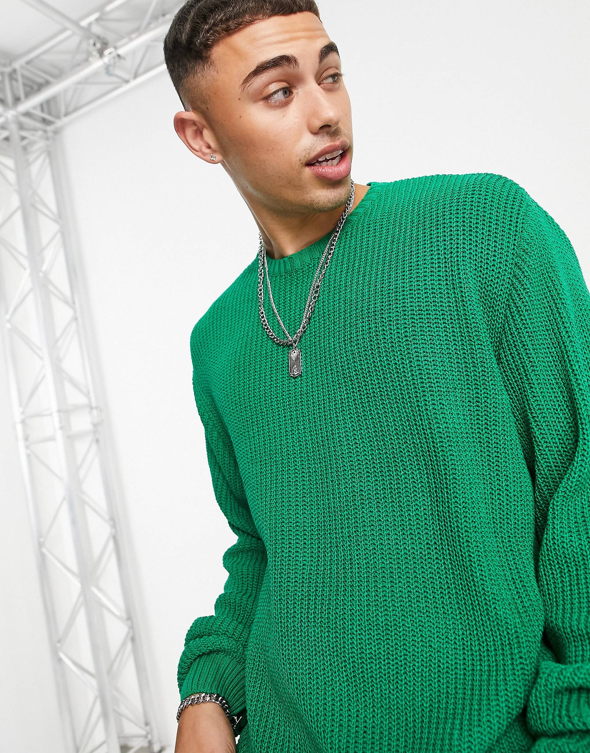 Jumper oversized green