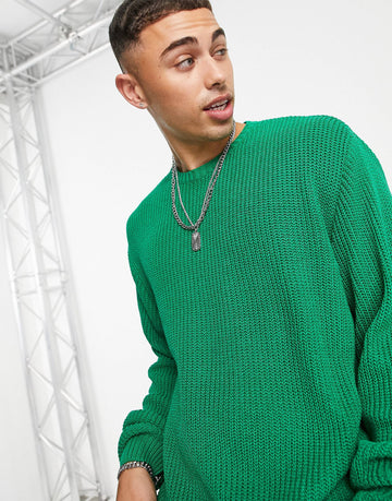 Jumper oversized green