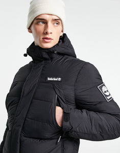 Timberland puffer jacket black