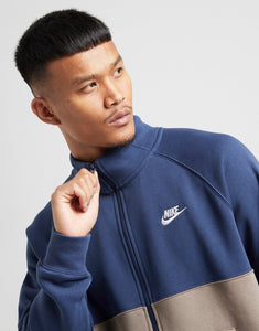 Nike Chariot Fleece Full Tracksuit Blue