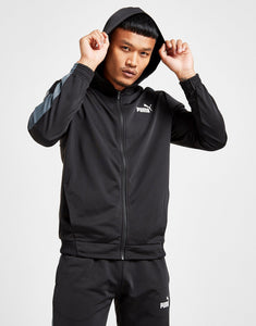 Puma Poly Tracksuit Black