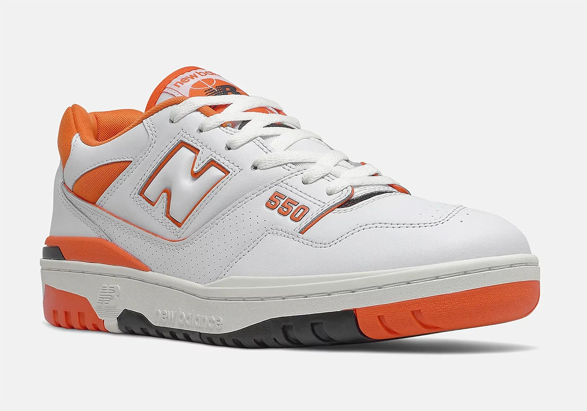 New Balance 550 White Orange