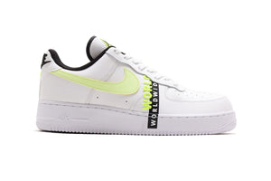 Nike Air Force 1 Worldwide White/Barely Volt