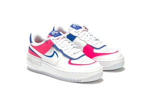 Nike Air Force 1 Shadow White Pink Blue