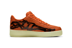 Nike Air Force 1 Low Orange Skeleton