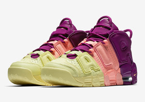 Nike Air More Uptempo Pink Purple & Yellow